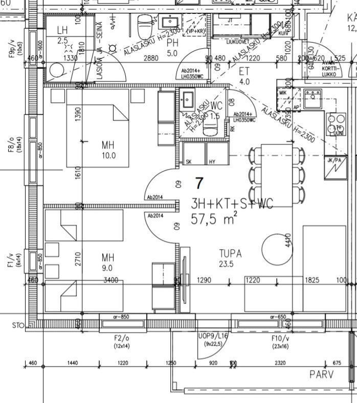 Levin Kunkku, Apartment B7 Bagian luar foto